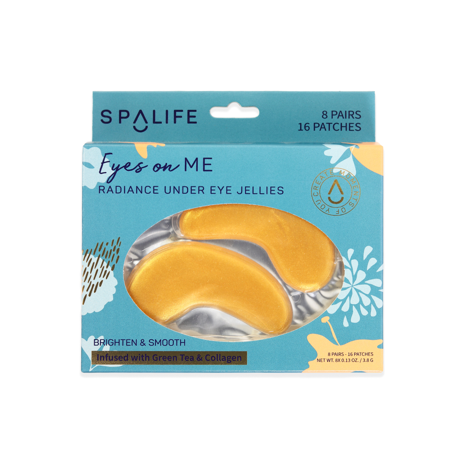 Eyes on me Radiance Under Eye Jellies - 8 Pairs | NaSah’s Nurture Nature
